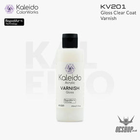 Gaahleri Kaleido ColorWorks - Varnishes KV201 Gloss Clear Coat 210ml Painting Consumables