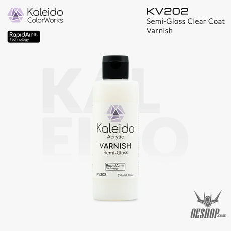 Gaahleri Kaleido ColorWorks - Varnishes KV202 Varnish Semi-Gloss Coat 210ml Painting Consumables
