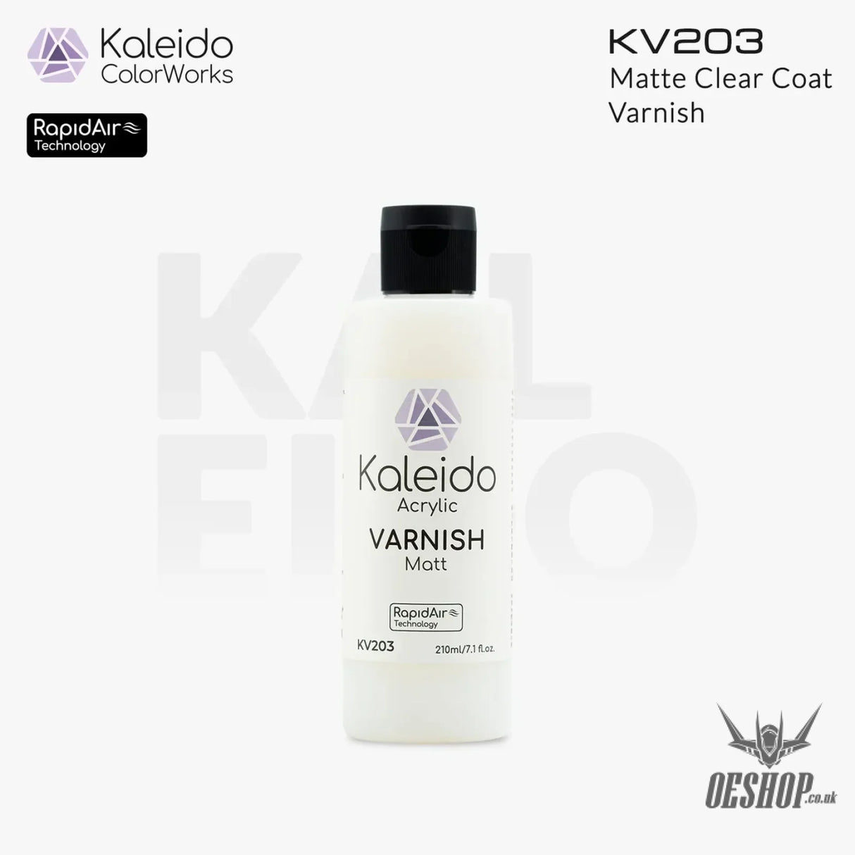 Gaahleri Kaleido ColorWorks - Varnishes KV203 Matte Clear Coat 210ml Painting Consumables
