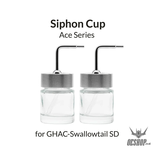 Gaahleri Metal-Capped Airbrush Siphon Cup for Swallowtail SD 1oz / 30ml (Copy) Airbrush Accessories