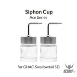 Gaahleri Metal-Capped Airbrush Siphon Cup for Swallowtail SD 1oz / 30ml (Copy) Airbrush Accessories