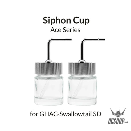 Gaahleri Metal-Capped Airbrush Siphon Cup for Swallowtail SD 1oz / 30ml (Copy) Airbrush Accessories