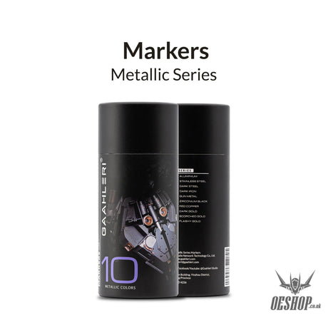 Gaahleri Metallic Series Marker Set of 10 Colours Markers