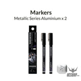 Gaahleri Metallic Series Markers x2 Aluminium Markers
