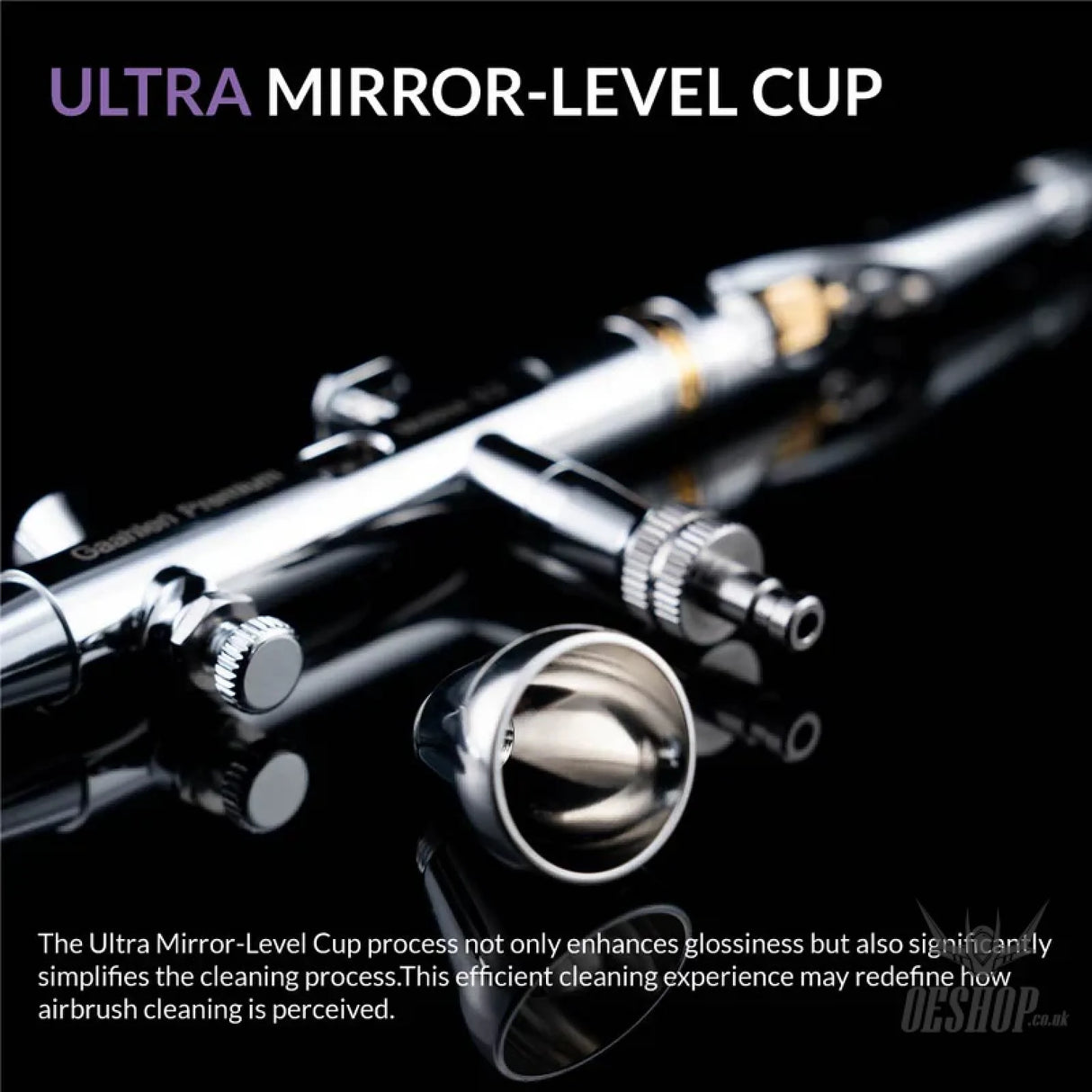 Gaahleri Premium Series GHPM-Mobius 0.2mm Airbrush Airbrushes