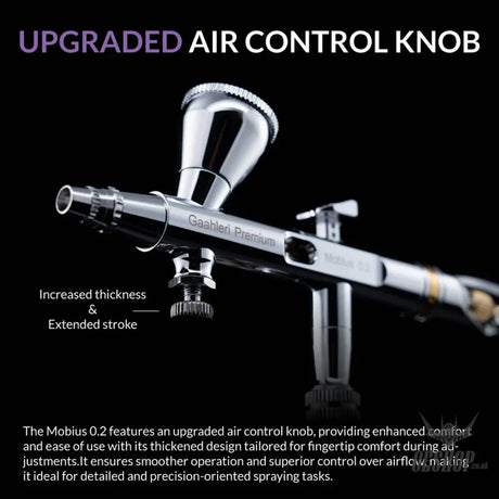 Gaahleri Premium Series GHPM-Mobius 0.2mm Airbrush Airbrushes