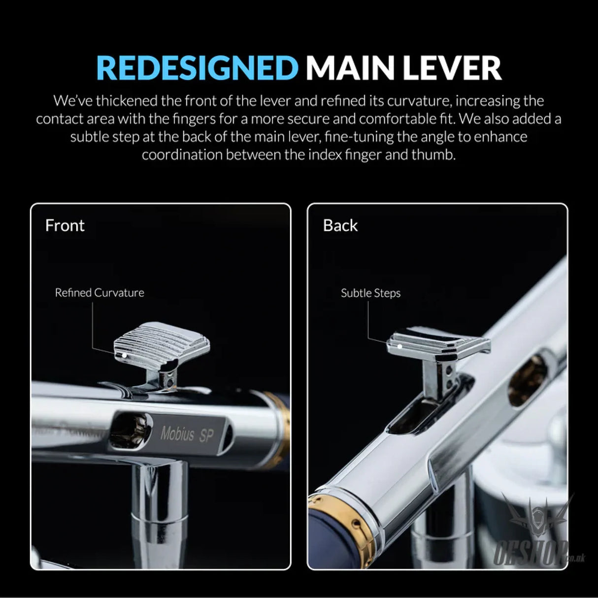 Gaahleri Premium Series GHPM-Mobius SP 0.3 & 0.5mm Airbrushes