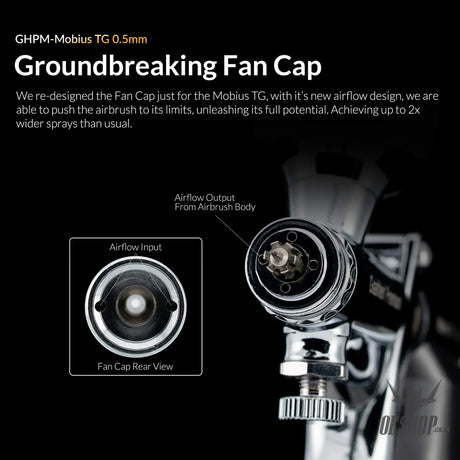 Gaahleri Premium Series GHPM-Mobius TG 0.5mm Airbrush Airbrushes