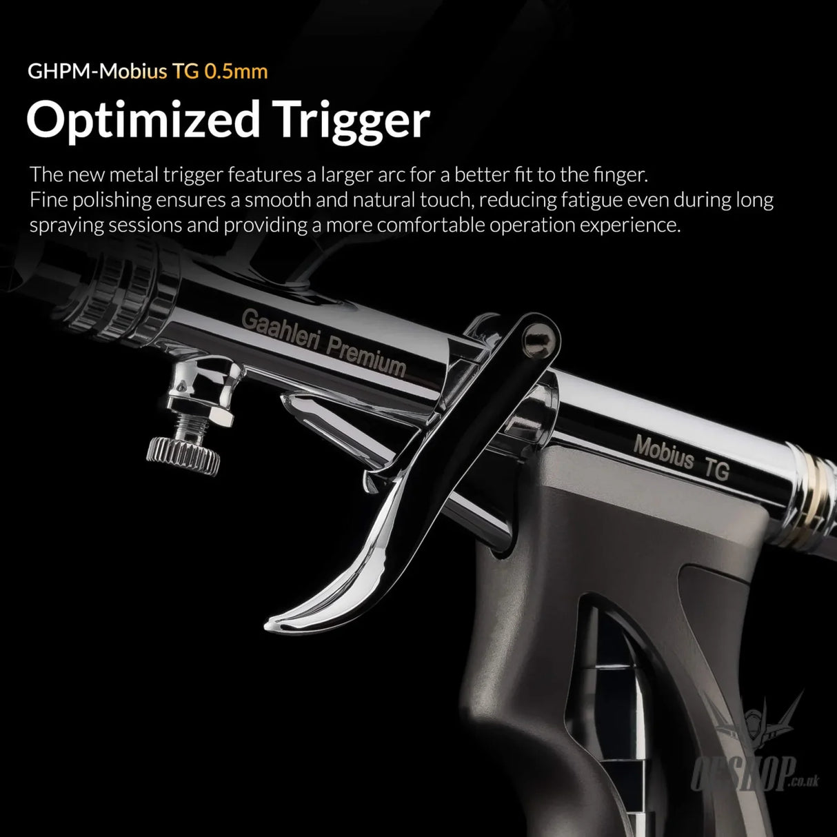 Gaahleri Premium Series GHPM-Mobius TG 0.5mm Airbrush Airbrushes