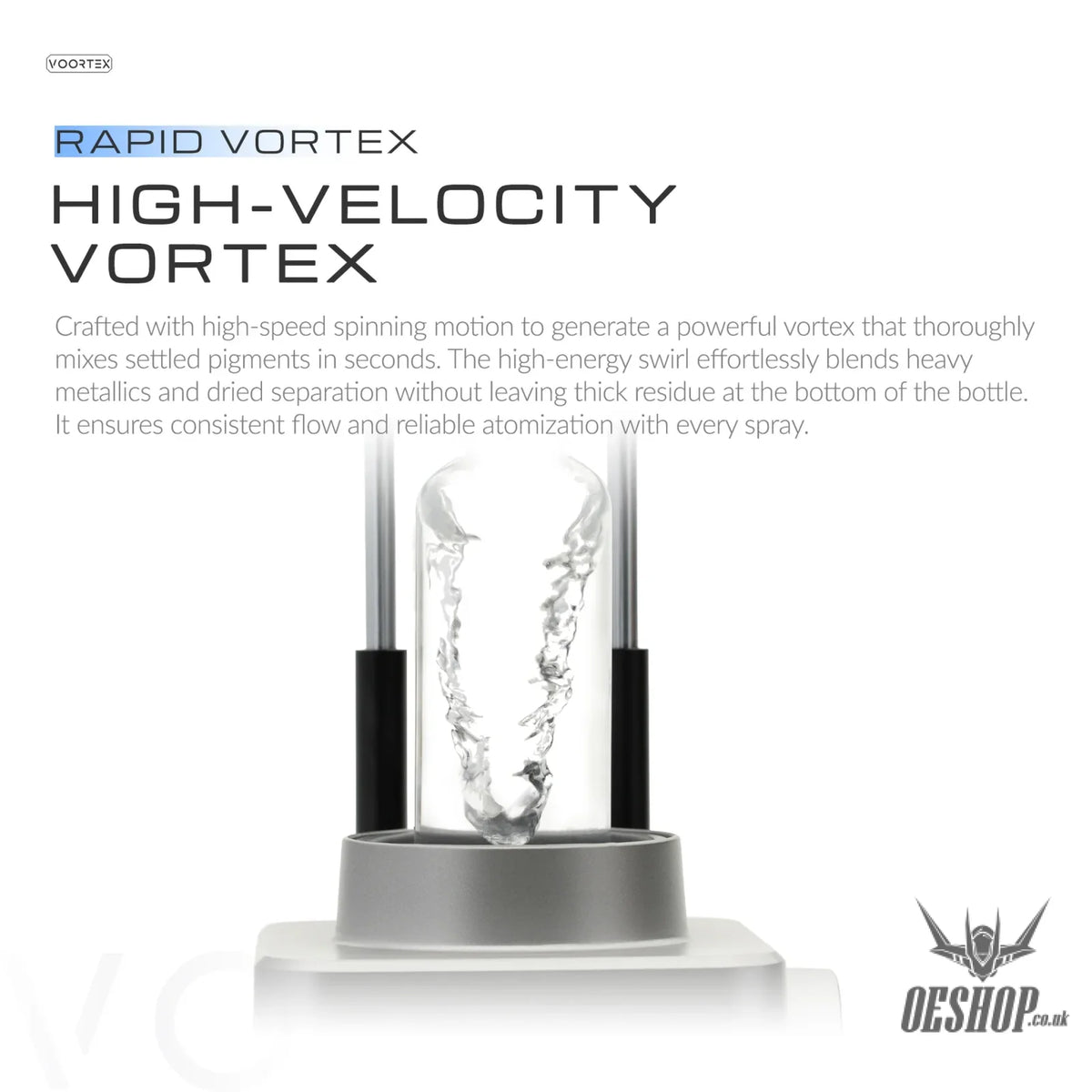 Gaahleri Voortex Airbrush Paint Mixer/Shaker UK Version - Paint Tools
