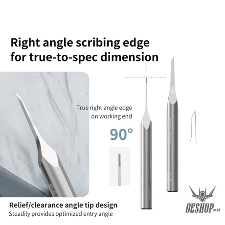 GEEHobby G-AXIS Push Broach / G-NANO Edge Scraper - Craft Knives