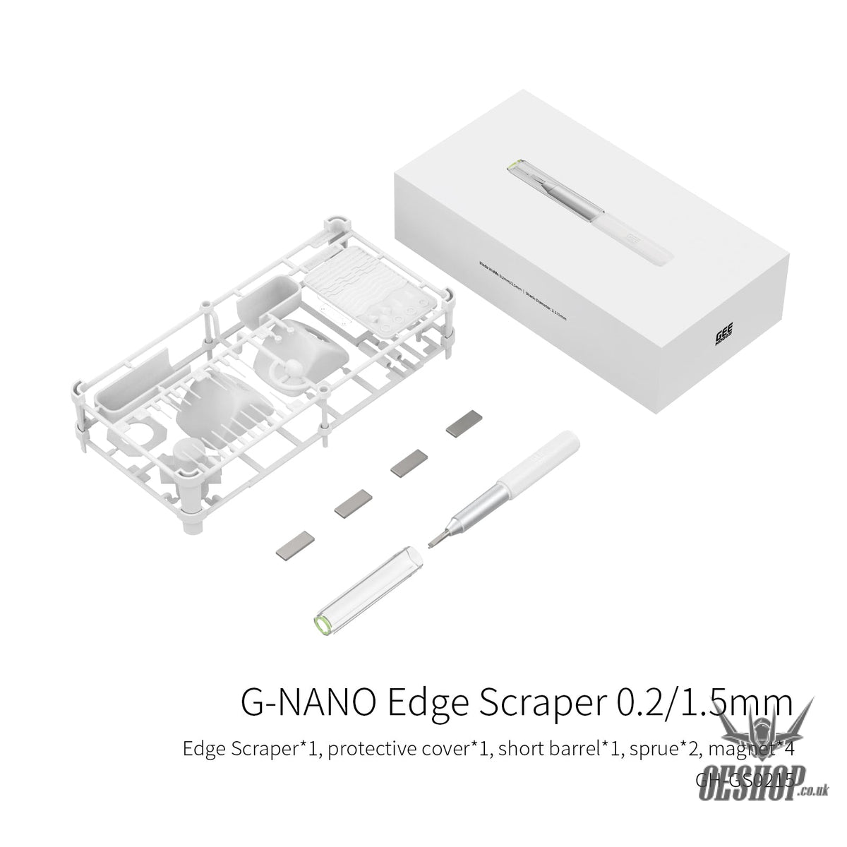 GEEHobby G-AXIS Push Broach / G-NANO Edge Scraper - GH-GS0215 - Craft Knives