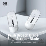 GEEHobby GH-PB Push Broach Blade /GH-SH Edge Scraper Blade - Craft Knives