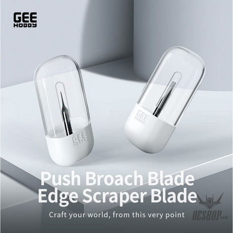 GEEHobby GH-PB Push Broach Blade /GH-SH Edge Scraper Blade - Craft Knives
