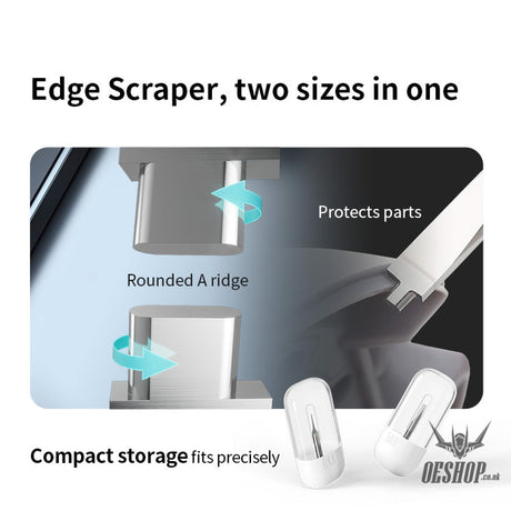 GEEHobby GH-PB Push Broach Blade /GH-SH Edge Scraper Blade - Craft Knives
