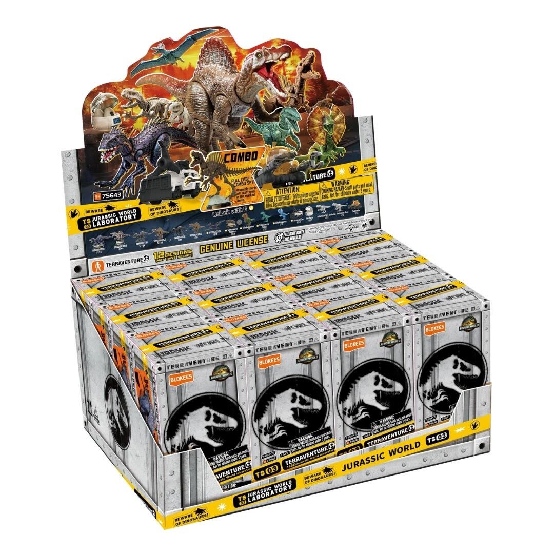 Blokees Jurassic World Terraventure TS 03 Jurassic World Laboratory Model Kit Blind Box 75643