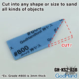 GodHand Kamiyasu Sanding Stick 2mm-Assortment Set B GH-KS2-A3B Sanding Tools