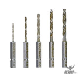 GodHand Quick Attachable Drill Bit 5pcs Set B GH-DBQ-5B Drill