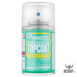 GSI Creos Mr Hobby B-602 Mr Premium Topcoat Semi-Gloss Spray (88ml) Painting Consumables