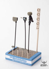 GSI Creos Mr Hobby GT-68 Mr Paint Stand Station 4pcs Airbrush Accessories