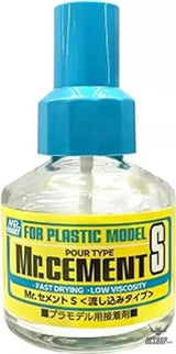 GSI Creos Mr Hobby MC-129 Mr Cement S - 40ml Cement