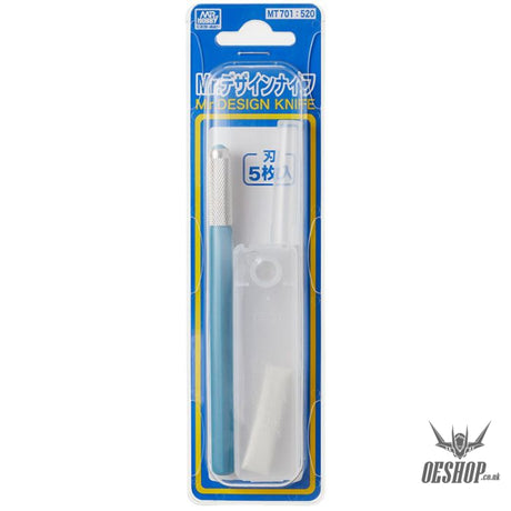 GSI Creos Mr Hobby MT-701 Mr Tool Design Knife MT701:520 Mr Tool Design Knife (5 spare blades) Scribing Tools