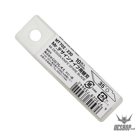 GSI Creos Mr Hobby MT-701 Mr Tool Design Knife MT702 Mr Tool Replacement Blades for MT701 (10pcs) Scribing Tools