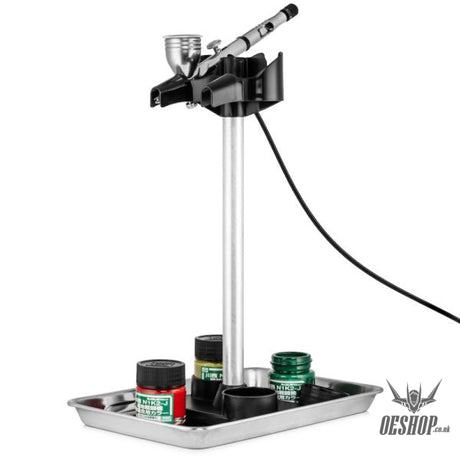GSI Creos Mr Hobby PS-230 Mr Airbrush Stand & Tray Set II Airbrush Accessories