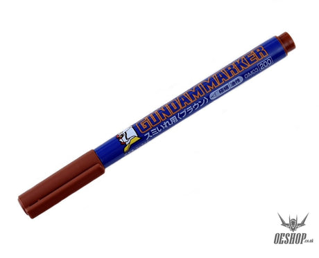 GSI Mr.Hobby GM03 Gundam Marker Brown Extra Fine Tip For Panel Lining (Renewal) Markers