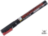 GSI Mr.Hobby GM07 200 Gundam Marker Red Angled Flat Edge Tip GSI Creos Mr. Hobby 3.25 OEShop