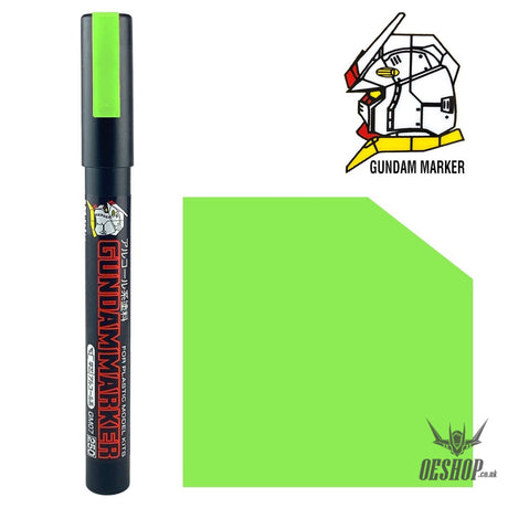 GSI Mr.Hobby GM15 250 Gundam Marker Fluorescent Green (NEW 2021 Release) GSI Creos Mr. Hobby 3.99 OEShop