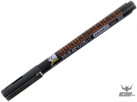 GSI Mr.Hobby GM21 Gundam Marker GRAY Sumi-Ire Brush Pen GSI Creos Mr. Hobby 3.49 OEShop