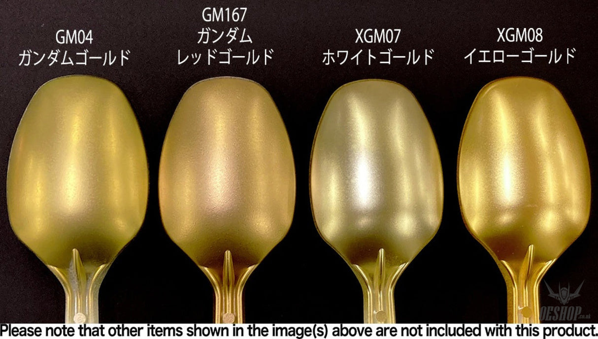 GSI Mr.Hobby XGM07 Gundam Marker EX White Gold Markers