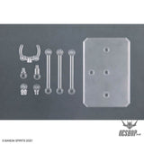 Gundam Action Base 6 Clear Model Kits Accessories