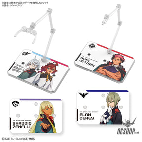 Gundam Action Base 6 Clear TWFM The Witch From Mercury Sticker Set Model Kits Accessories