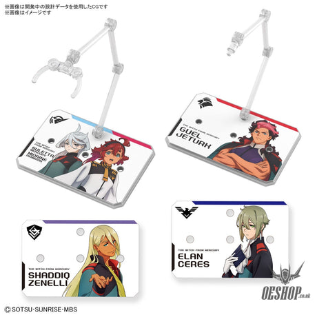 Gundam Action Base 6 Clear TWFM The Witch From Mercury Sticker Set Model Kits Accessories