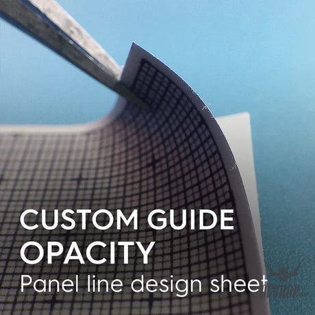 Gunprimer Custom Guide Opacity Silver CG-OP Scribing Tools