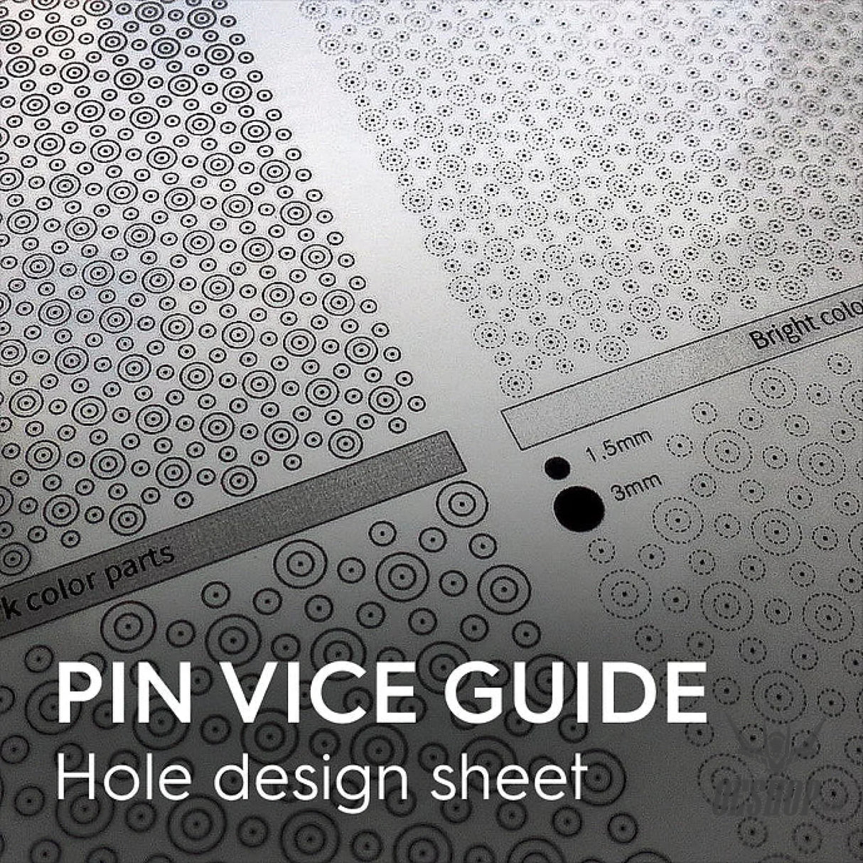 Gunprimer Custom Guide Transparent Pin Vice PCG-T Scribing Tools