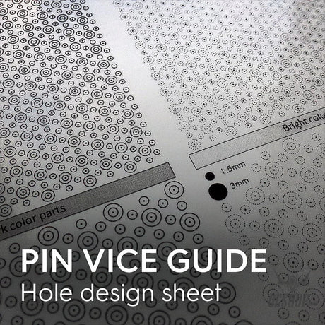 Gunprimer Custom Guide Transparent Pin Vice PCG-T Scribing Tools