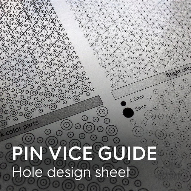 Gunprimer Custom Guide Transparent Pin Vice PCG-T Scribing Tools