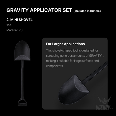 Gunprimer GRAVITY Applicator Set GV-AP-3P Professional Tools