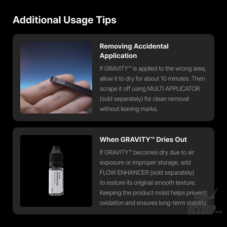 Gunprimer GRAVITY Applicator Set GV-AP-3P Professional Tools