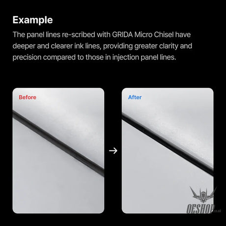 Gunprimer Grida Micro Chisel (Qty: 2 ea) G05-MC1 Scribing Tools