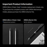 Gunprimer Grida Micro Chisel (Qty: 2 ea) G05-MC1 Scribing Tools