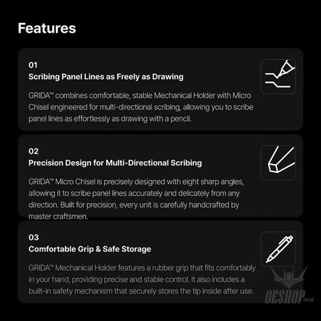 Gunprimer Grida Starter Kit Renewal G05-S-3 Scribing Tools