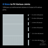 Gunprimer Joint Guard v3.0 [1,054 Pieces] JG-RE1-A1 Crafting Adhesives & Magnets