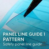 Gunprimer Panel Line Guide 1 Pattern PLG1-PT Scribing Tools