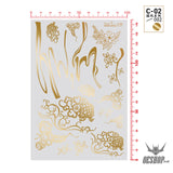 HobbyMio C-02 Model Decals National Style Series Metallic Color C-02/002 Hot God Decals