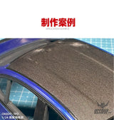 HobbyMio Carbon Fiber Decal Sheet (PWC Mesh / Civilian Pattern) – 1/24 & 1/12 - Decals