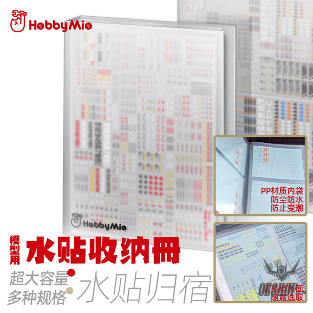 Hobbymio Decals Collection Folder